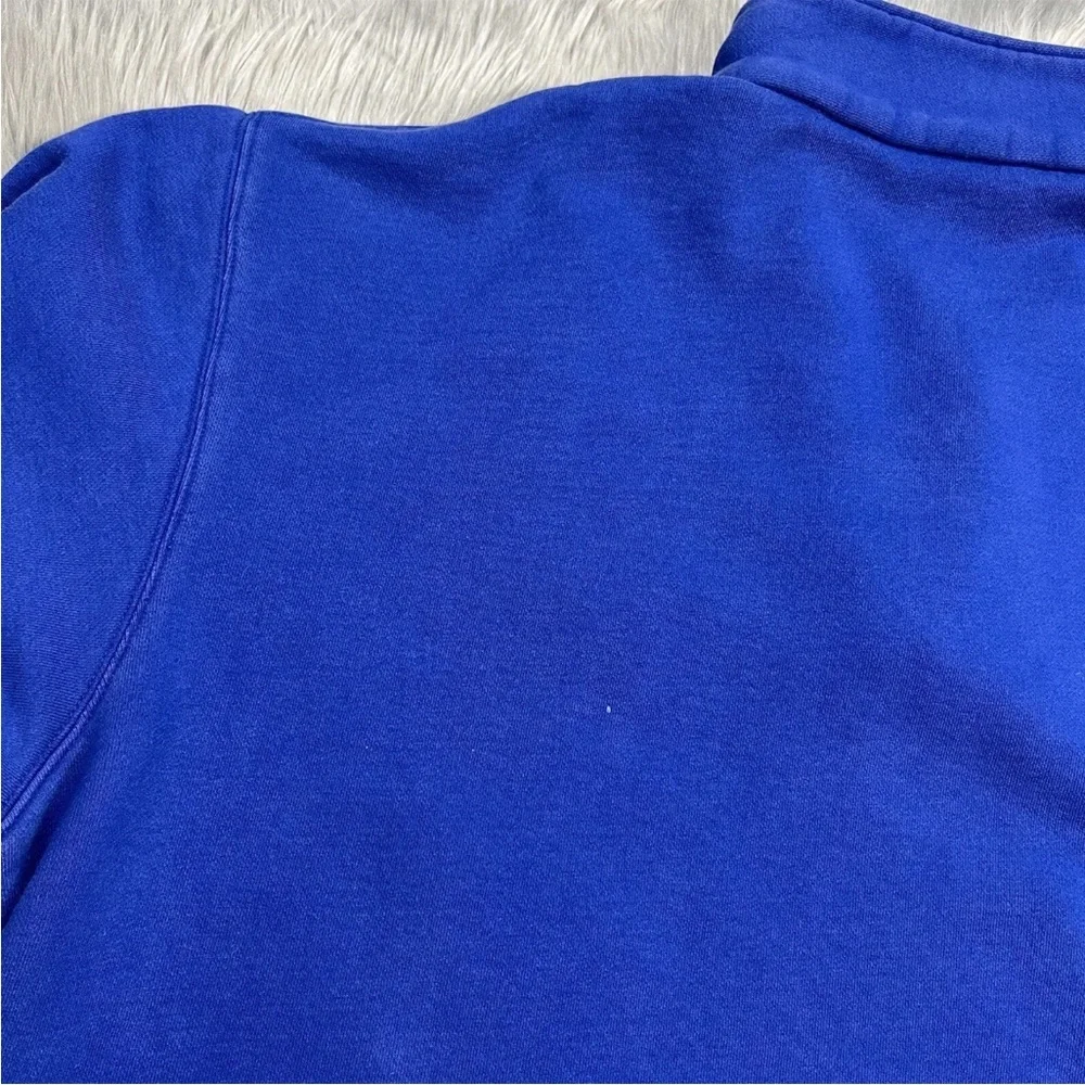 Vintage Disney Store Tigger Winnie The Pooh Blue Half Zip Sweater